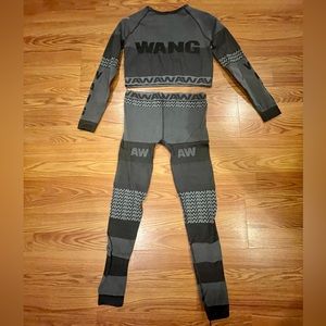 Alexander wang crop top and legging set